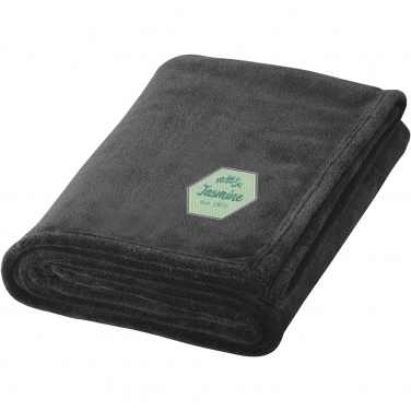 Logotrade Logogeschenke das Foto: Bay Plaid-Decke aus extraweichem Coral-Fleece