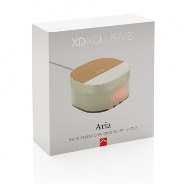 Logotrade werbemittel das Foto: Aria 5W Wirless Charging Uhr