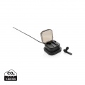 TrueWireless Ohrhörer in kabelloser Ladebox, Schwarz