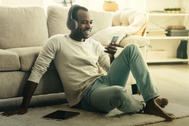 Logotrade Firmengeschenke das Foto: Motorola MOTO XT500 wireless over ear headphone