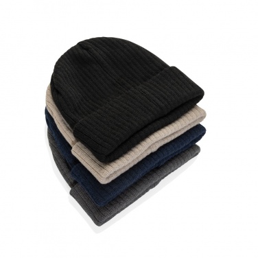 Logotrade Werbegeschenke das Foto: Pryor AWARE™ Polylana® Beanie mit Bündchen