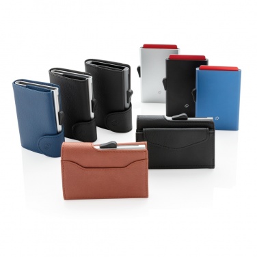 Logotrade werbemittel das Foto: C-Secure Aluminium RFID Kartenhalter