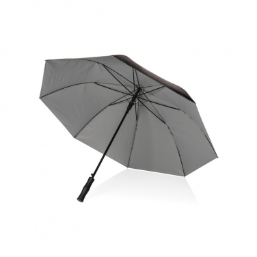 Logotrade Werbegeschenke das Foto: 27" Impact AWARE™ RPET 190T Pongee Bi-Color Auto-Open-Schirm