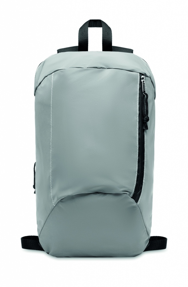 Logotrade Firmengeschenke das Foto: Reflektierender Rucksack 600D