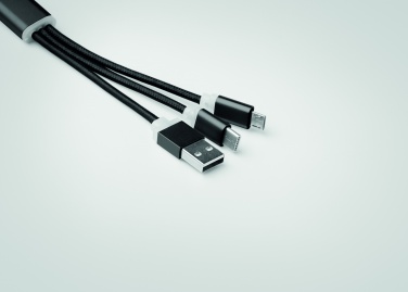 Logotrade werbemittel das Foto: Schlüsselring mit Kabel-Set Salaspils