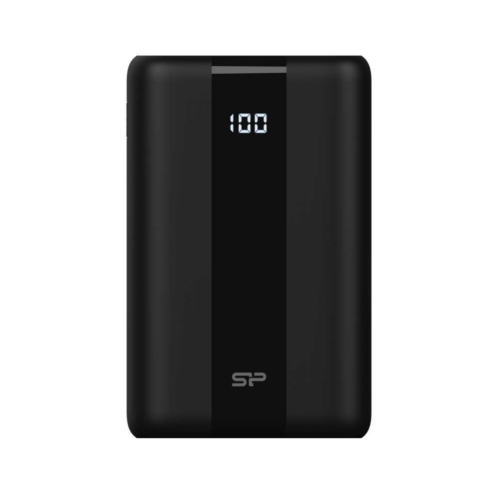 Logotrade Geschäftsgeschenke das Foto: POWERBANK SILIKON POWER QX55 30000 MAH
