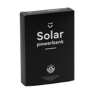 Logotrade Geschäftsgeschenke das Foto: Solar RCS Powerbank 4000 Ladegerät