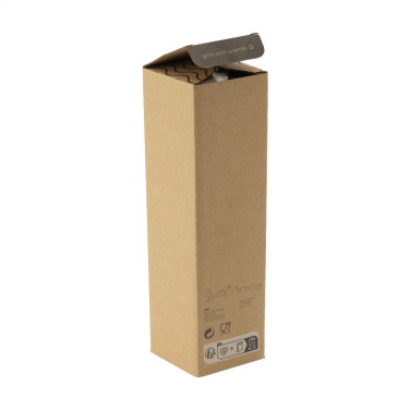 Logotrade Geschäftsgeschenke das Foto: Frosted Bottle RCS Recycled Steel 500 ml Thermosflasche