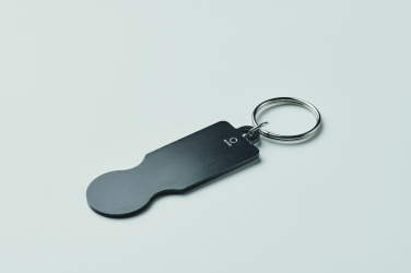Logotrade Werbegeschenke das Foto: Schlüsselring mit Chip