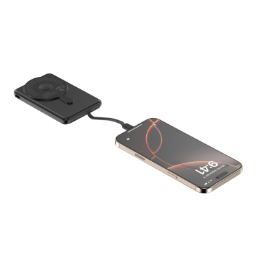 Logotrade Werbeartikel das Foto: Urban Vitamin Redwood 5-in-1 5.000mAh 20W PD magn. Powerbank