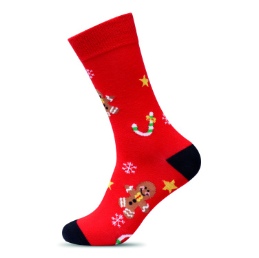 Logotrade Geschäftsgeschenke das Foto: Weihnachtssocken L