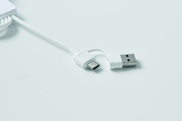 Logotrade werbemittel das Foto: 2in1 Ladekabel Typ-C