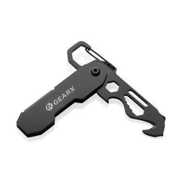 Logotrade Firmengeschenke das Foto: Gear X faltbares EDC-Werkzeug mit Karabinerhaken