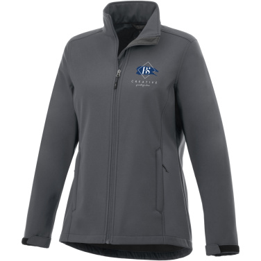 Logotrade Geschäftsgeschenke das Foto: Maxson Softshelljacke für Damen