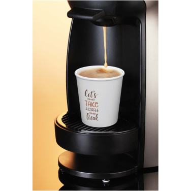 Logotrade Werbegeschenke das Foto: Americano® Piccolo 100 ml Becher mit Deckel