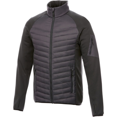 Logotrade Geschäftsgeschenke das Foto: Banff Hybrid wattierte Jacke für Herren
