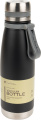 Thermosflasche 650 ml Pierre Cardin, Schwarz