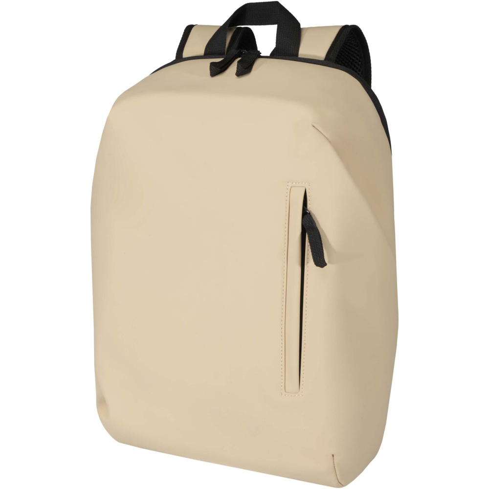 Logotrade Firmengeschenke das Foto: Resi Plus 15" GRS recycelter diebstahlsicherer Rucksack 18L