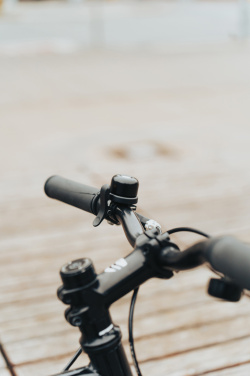 Logotrade werbemittel das Foto: Bikefinder Dual RCS Fahrradklingel mit weltweiter Ortung