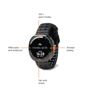Logotrade Geschäftsgeschenke das Foto: Nordic Drift Titan High Performance Watch