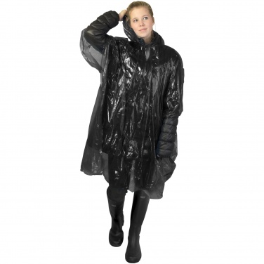 Logotrade promotional giveaways photo of: Ziva disposable rain poncho with storage pouch