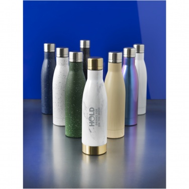 Logo trade corporate gifts image of: Vasa 500 ml wood-look copper vacuum insulated bottle