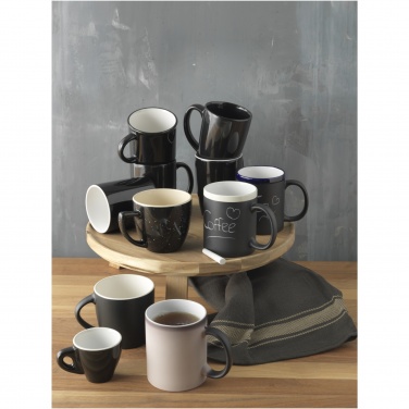 Logo trade promotional item photo of: Chalk-write 330 ml ceramic mug
