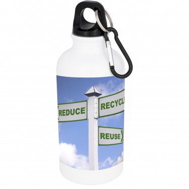 Logo trade promotional item photo of: Oregon 400 ml sublimation water bottle
