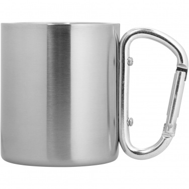 Logotrade business gift image of: Alps 200 ml insulated mug with carabiner