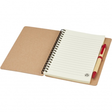 Logotrade promotional product picture of: Priestly recycled notebook with pen