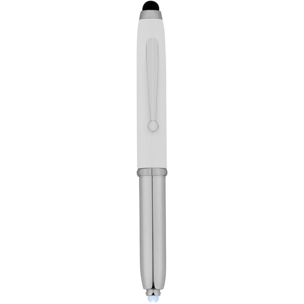 Logotrade promotional gift image of: Xenon stylus ballpoint pen with LED light