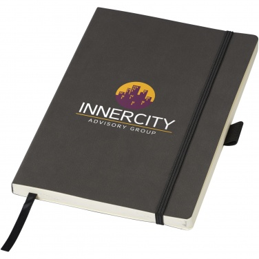 Logo trade promotional gifts image of: Revello A5 soft cover notebook