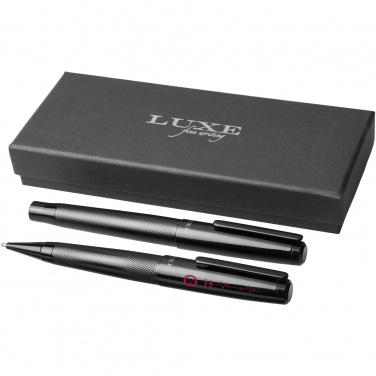 Logo trade business gift photo of: Gloss duo pen gift set