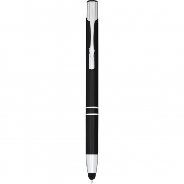 Logotrade corporate gift picture of: Moneta anodized aluminium click stylus ballpoint pen