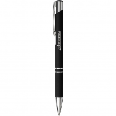 Logotrade promotional merchandise picture of: Moneta soft touch ballpoint pen