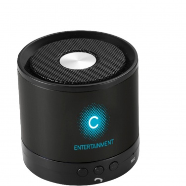 Logo trade business gifts image of: Greedo Bluetooth® aluminium speaker