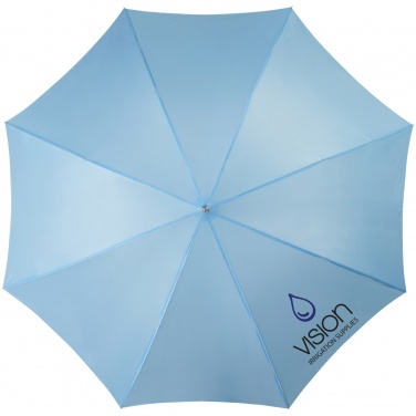 Logo trade advertising products picture of: Lisa 23" auto open umbrella with wooden handle