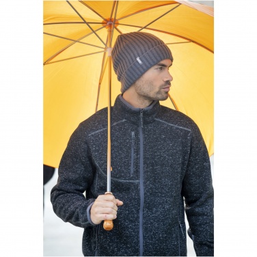 Logo trade promotional giveaways image of: Karl 30" golf umbrella with wooden handle