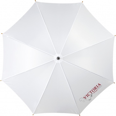 Logotrade promotional gift image of: Kyle 23" auto open umbrella wooden shaft and handle