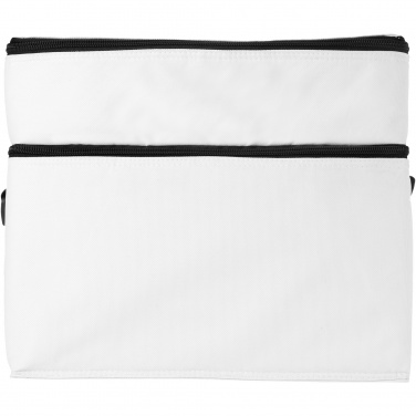 Logo trade promotional giveaways image of: Oslo 2-zippered compartments cooler bag 13L