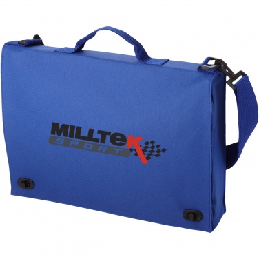 Logotrade advertising products photo of: Santa Fe 2-buckle closure conference bag 6L