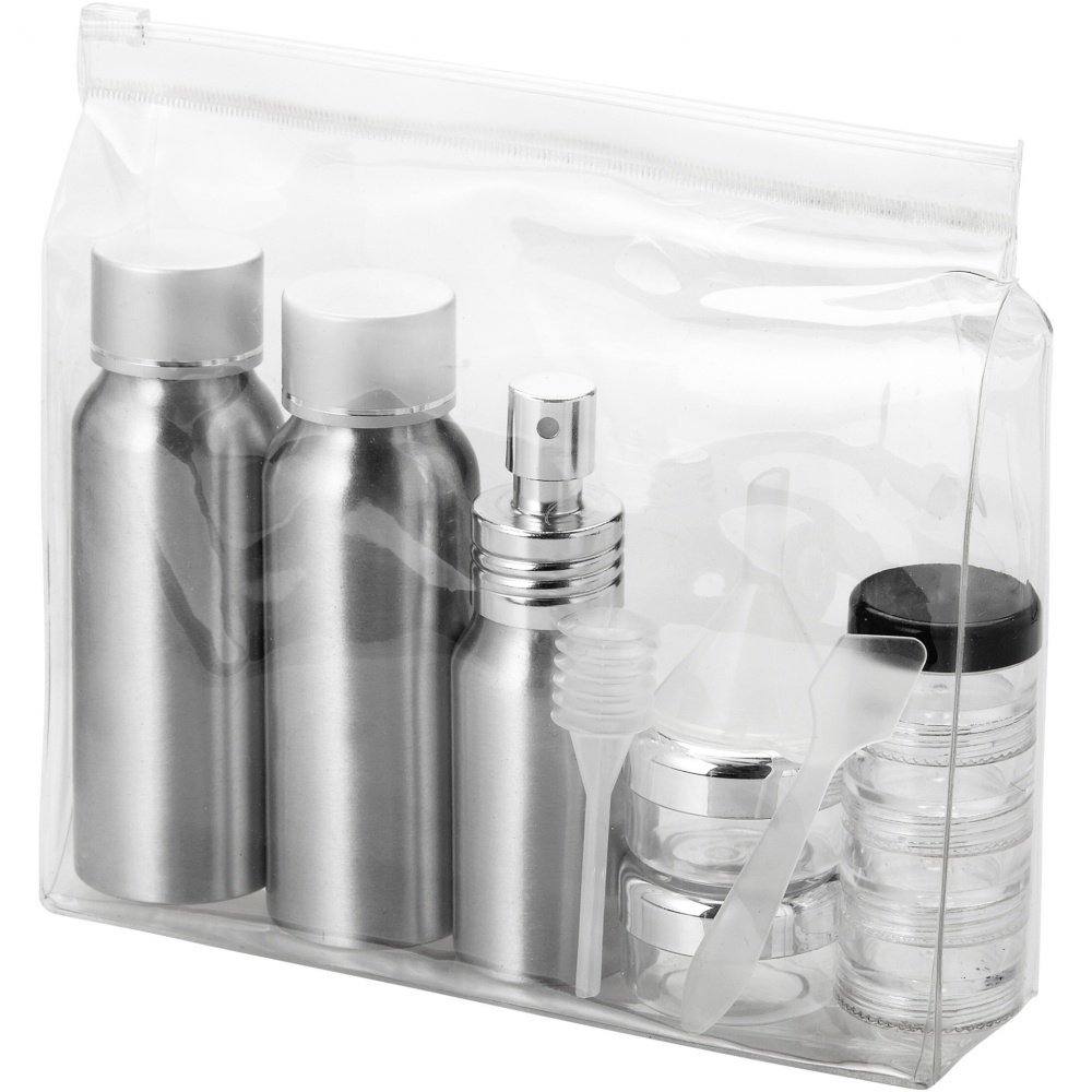 Logotrade business gift image of: Frankfurt airline approved travel bottle set
