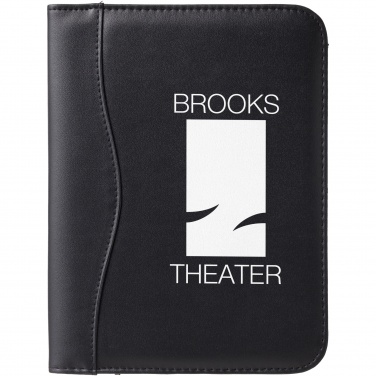Logo trade advertising product photo of: Ebony A5 portfolio