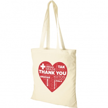 Logo trade promotional item photo of: Peru 180 g/m² cotton tote bag 7L
