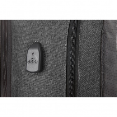 Logo trade promotional merchandise photo of: Overland 17" TSA laptop backpack 18L