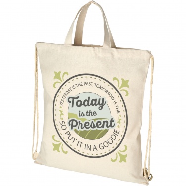 Logotrade corporate gift image of: Pheebs 210 g/m² recycled drawstring bag 6L