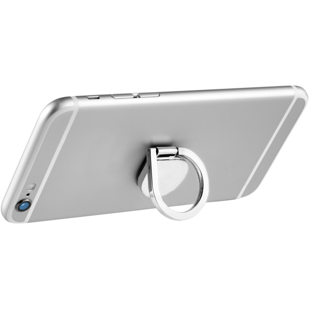 Logo trade promotional products image of: Cell aluminium ring phone holder