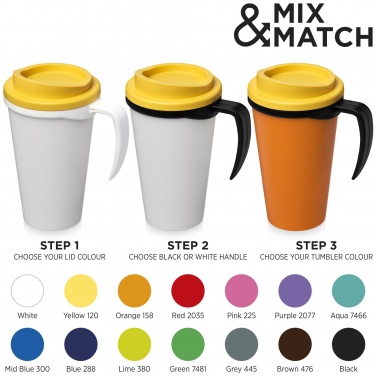 Logo trade business gifts image of: Americano® Grande 350 ml insulated mug