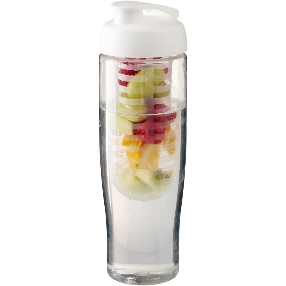 Logotrade business gifts photo of: H2O Active® Tempo 700 ml flip lid sport bottle & infuser
