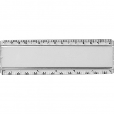 Logotrade promotional giveaways photo of: Ellison 15 cm plastic insert ruler